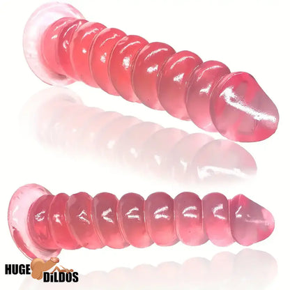 7.1in Unisex Soft Flexible Silicone Dildo For Hands Free Masturbation