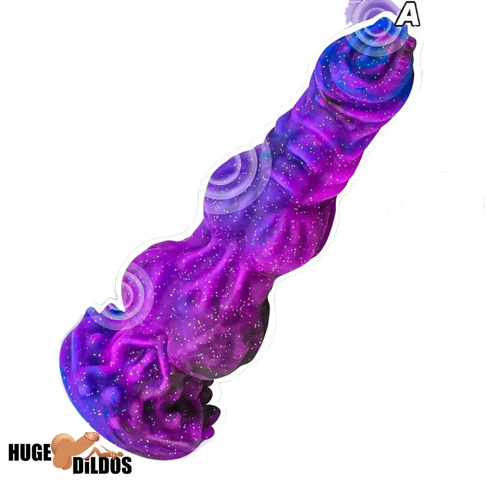 9.65in Fantasy Soft Silicone Monster Dildo For Couples Love Penis