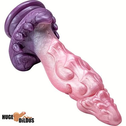9.05in Fantasy Silicone Large Monster Anal Dildo For Anus Clit Penis