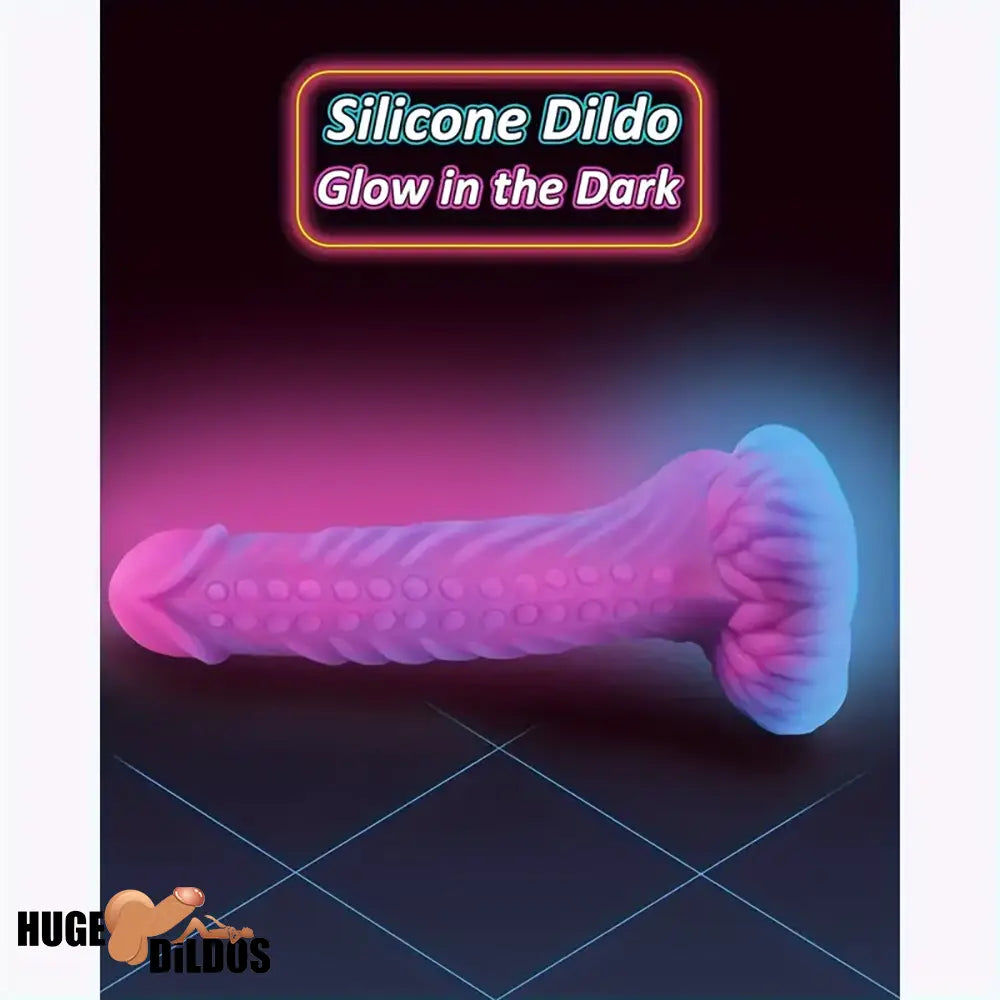 7.48in Soft Silicone Fantasy Monster Body Safe Dildo For Women Clit