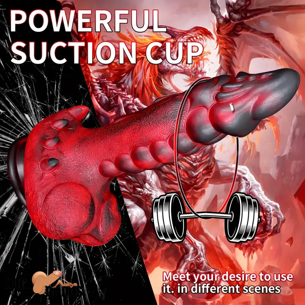 9.25in Retractable Heating Remote Control Vibrating Silicone Dildo Cock