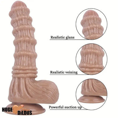 9.25in 9.65in 11in Real Big Silicone Soft Dildo For Women Couples Anus