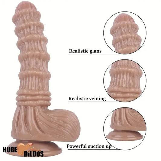 9.25in 9.65in 11in Real Big Silicone Soft Dildo For Women Couples Anus
