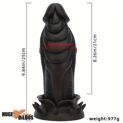 9.84in Big Monster Silicone Flexible Dragon Dildo For Women Men Sex