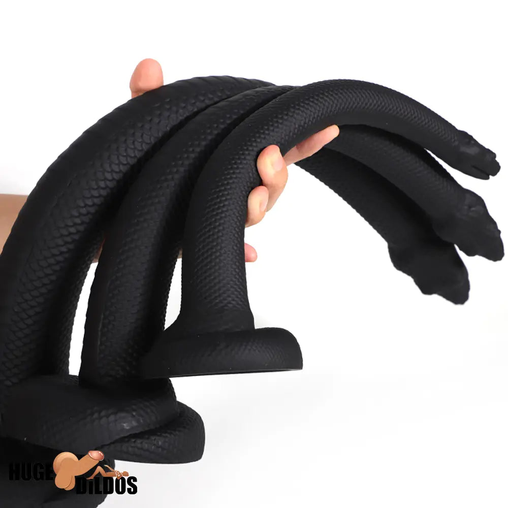 13.78in 17.72in 21.65in Super Long Huge Silicone Soft Snake Cock Dildo