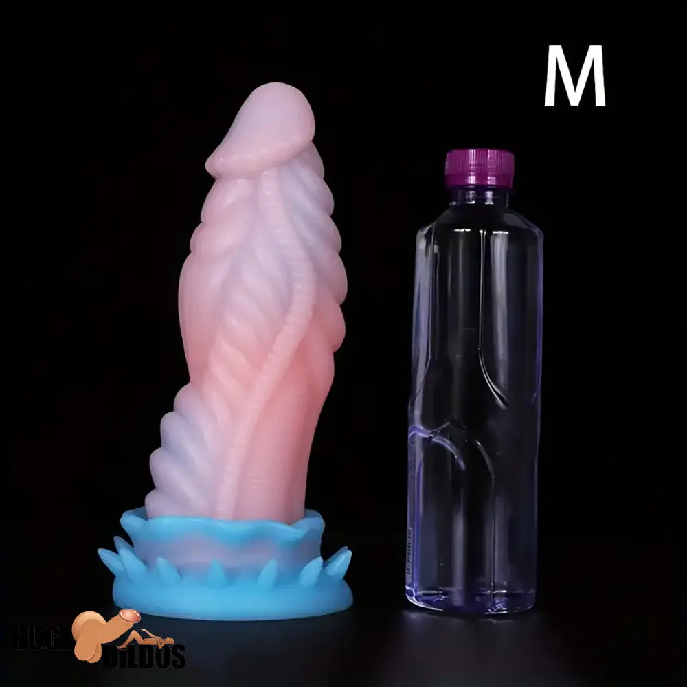 7.87in 9.84in Super Soft Dragon Silicone Animal Monster Odd Dildo