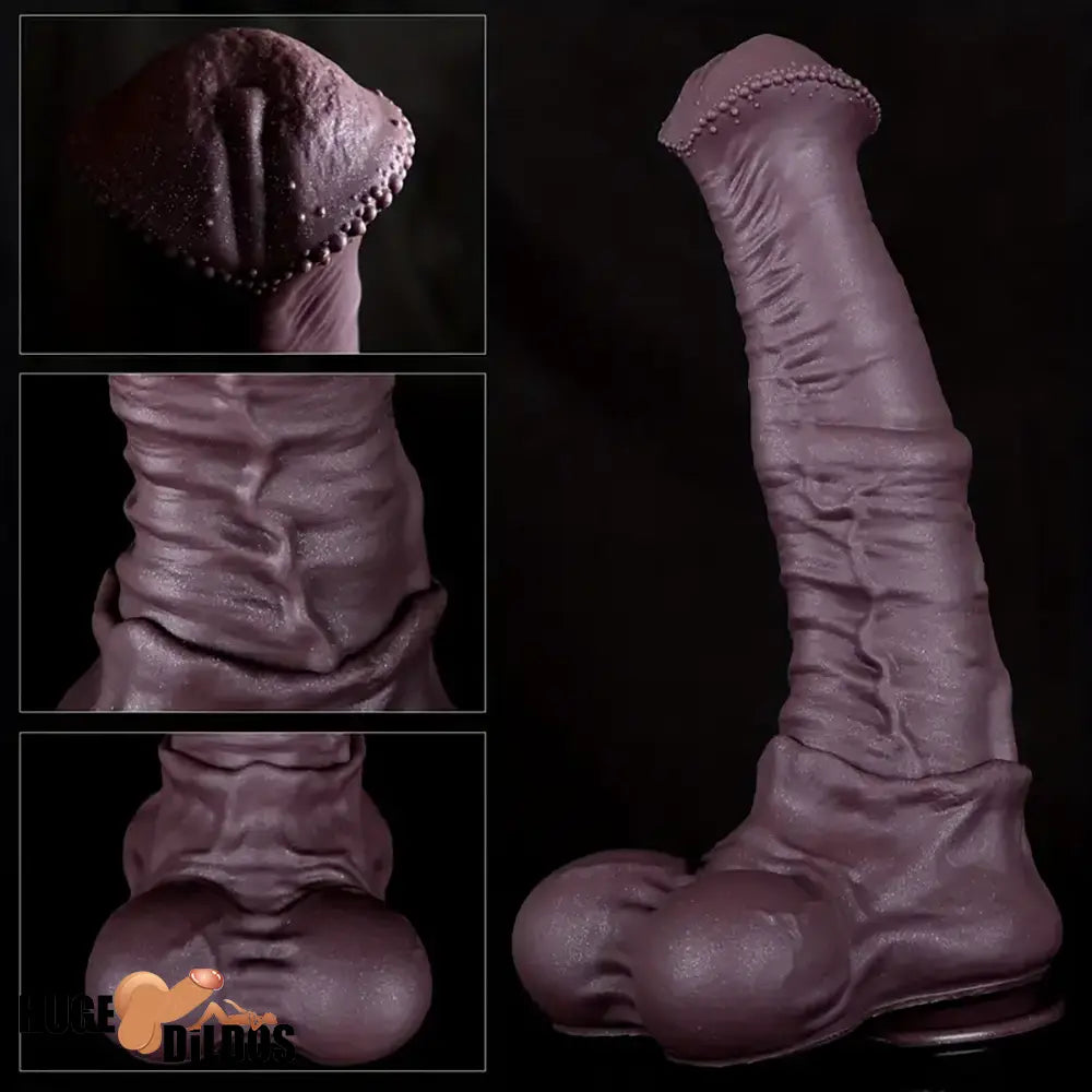 9.45in 11.41in 13.58in Silicone Animal Horse Dildo For Vagina Prostate