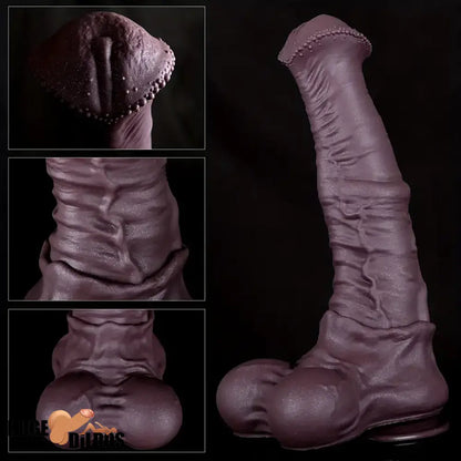 9.45in 11.41in 13.58in Silicone Animal Horse Dildo For Vagina Prostate