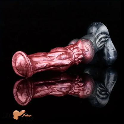 10.23in Large Animal Horse Cock Fantasy Silicone Soft Dildo Cock